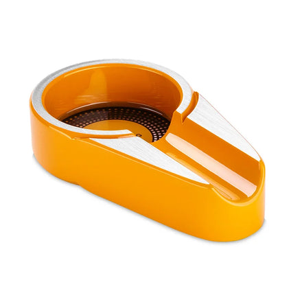 Portable Smokeless Alloy Cigar Ashtray American Style Personalized Wholesale Cigar Gadgets Gift Box Office Use High-end Retro