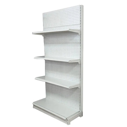 Shanghai Xingye Heavy-Duty Single-Sided Lozier Gondola Shelving Metal Supermarket Shop Racks with Good Selling Trusted Supplier