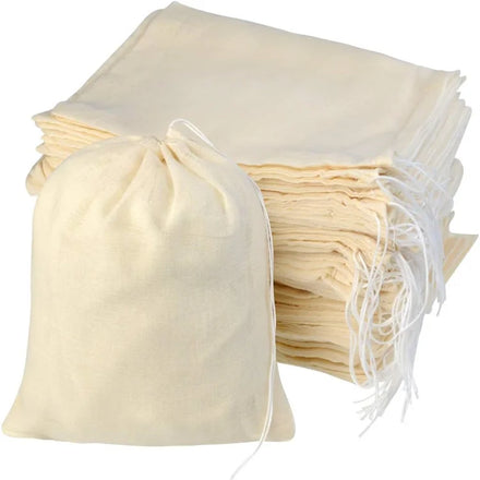 Eco Recycled Canvas Printed Cotton and Linen Drawstring Bag Packaging Custom Drawstring Bags With Logo