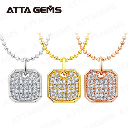 ATTA 2026 Mother's Day Pendant Jewelry Gifts Gold Plated Crafted 925 Birthstone Wholesale Diamond Pendant Jewelry