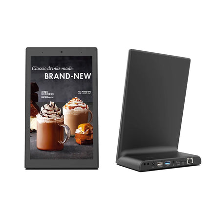 MWE High-Definition Wireless Table-Top Advertising Screen Modern Versatile Capacitive Touch USB Port for Elevator Digital Poster