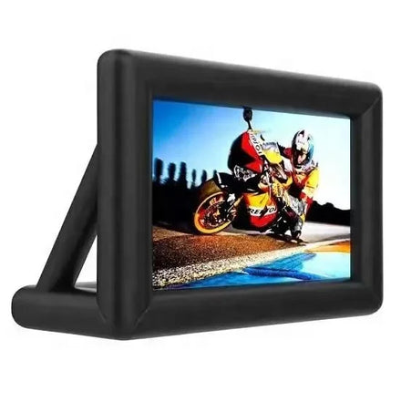 Fast Delivery Jumbo 20 Feet Inflatable Outdoor Theater Projector Screen Inflatable Cinema Inflatable Tv Projector Movie Screen