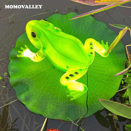Holiday event party lighted frog statue christmas light outdoor decoration for home garden parks summer festival landscape