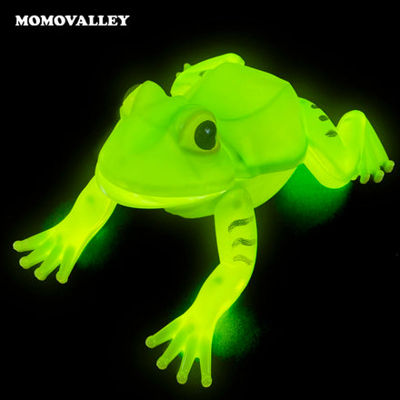 Glowing Frog Figurine Led Dynamic Frog Outdoor Large Christmas Yard Decoration for Garden Parks Holiday Event Party Planning