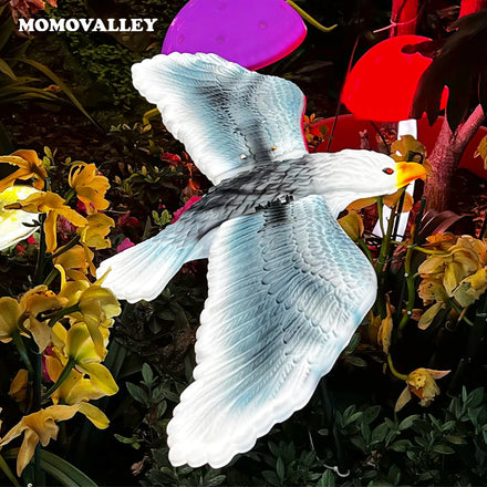 3D Led Outdoor Garden Decoration Light Blue Purple ABS Shell Hawk Vulture Bird Aguila Aigle Adler Christmas Style IP65 DC Power