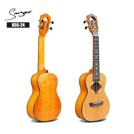 Wholesale Smiger K5S-24 Professional Solid Top Hawaii Ukulele Concert 24 Inch Guitar