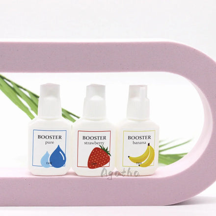 Korea Booster Strawberry Banana Scent Glue for Eyelash Extensions Transparent Booster Pure Primer Lash Adhesive