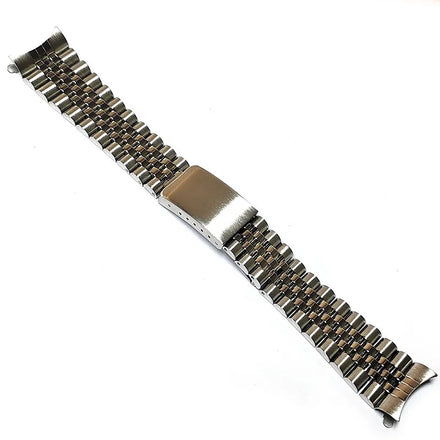 18mm 20mm Universal Five-Ox Stainless Steel Strap Butterfly Clasp for Diving Watch Somiis XF085