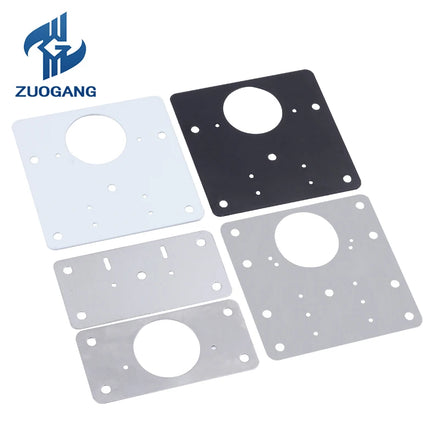 Zuo Gang Furniture Stainless Steel Hinge Side Mounting Repair Piece for Kitchen Cupboard Stainless Steel Hinge Repair Plates