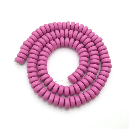 Wholesale Best Selling JI Bai Zhao 7mm Mixed Color Circular Abacus Beads Ceramic Clay Porcelain DIY Jewelry Making Bracelet