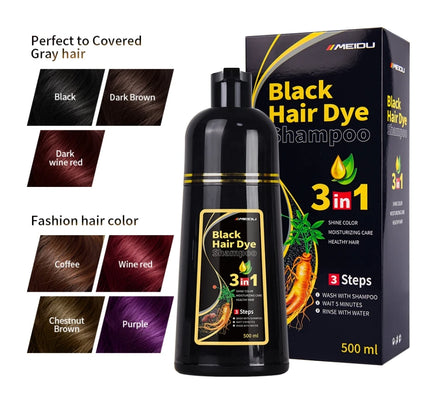MEIDU Ammonia Free Hair Color Shampoo