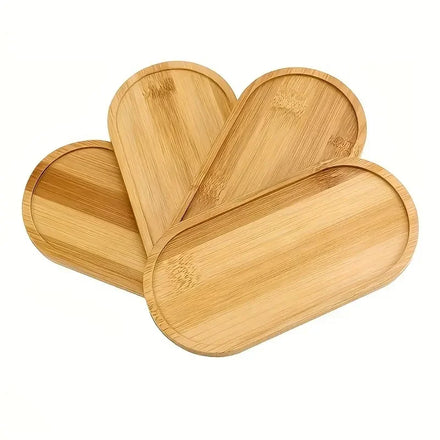Durable Bamboo Wooden Storage Tray Organizer Bathroom Essentials Home Decor PC Kitchen Use Wooden Shampoo Shower Gel Tray