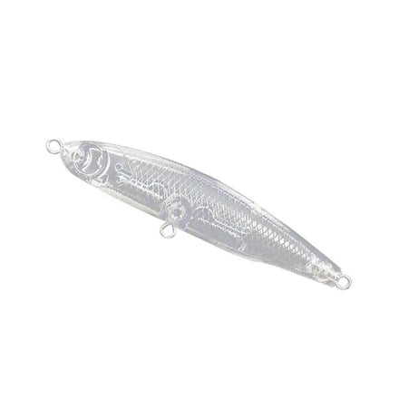 Custom Unpainted ABS Pencil Lure Blank for Saltwater Fish & River Fishing Sink Stick Bait for DIY