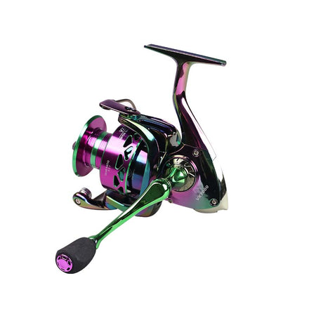 KALIOU Wholesale Max Drag 10KG 5.2:1 Gear Ratio Colorful Spinning Reel Freshwater Fish Line Fishing Wheel Sea Fishing Reel