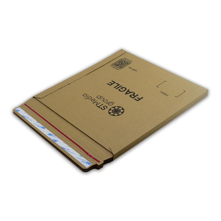 Wholesale Custom Corrugated Padded Envelopes Packaging Factory Shipping Mailer Cardboard Envelopes With Tear Line