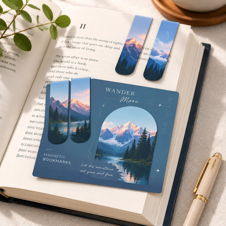 Custom Soft Magnetic Bookmarks Custom Design Magnetic Bookmarks Custom Foldable Bookmarks