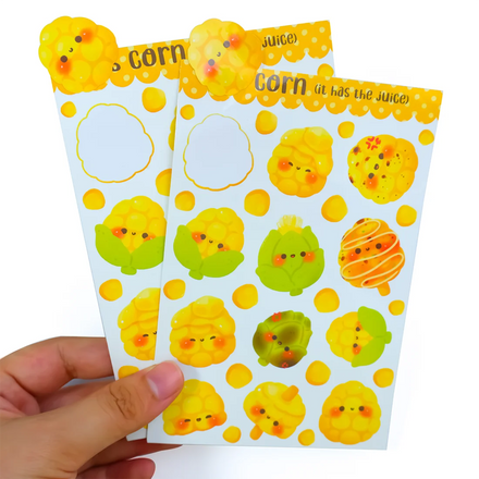 Custom Printed Waterproof Vinyl Self-adhesive Clear Kiss Cut Stickers