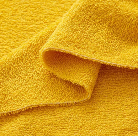 Stock 290GSM Double Faced Combed 100% Natural Cotton Woven Terry Fabric Towel Cloth for Bedding Home Textile