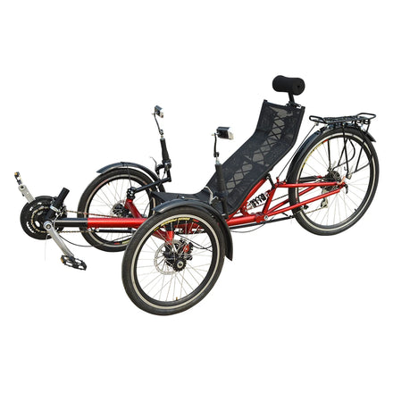 Free Duty and Free Door to Door Shipping Prompty Delivery 3 Wheel Rear Suspension Recumbent Bicycle Recumbent Tricycle for Sale