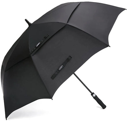 Fast Delivery Hot Sale Brand 68 Inch Golf Umbrella Large for Men Double Layers Two Color Sun Golf Umbrella Semi Automatic
