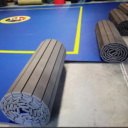 Wrestling Martial Arts Tatami MMA Floor Carpet Roll Out Jiu Jitsu Mats