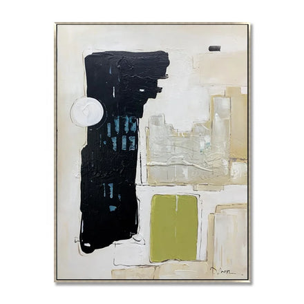 Modern Abstract Handpainted Oil on Canvas Art Paintings for Living Room Bedroom Bathroom Wall Decor