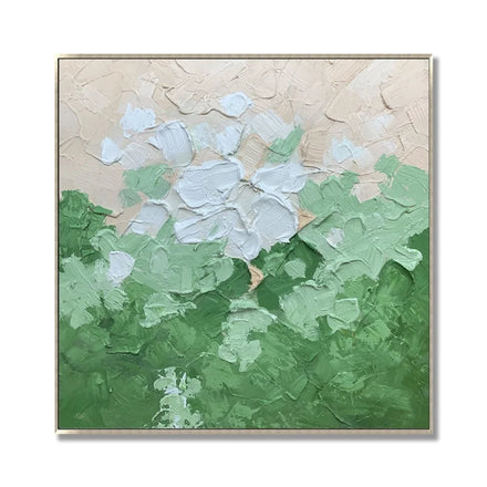 Home Decor 100% Hand Painted Abstract Modern Landscape Oil Painting on Canvas Handmade Textured Art by JZ Arts