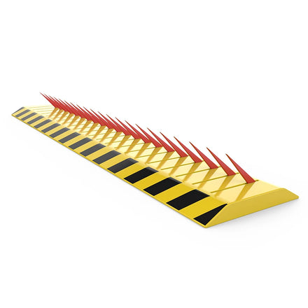 Manual Spike Barricade One Way Vehicle Blocker Tire Killer Steel Speed Bump Barricade Traffic Safety Vehicle Road Spike