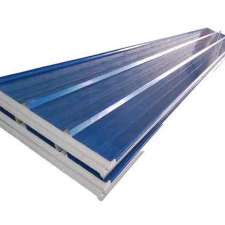 Industrial Design Style Cold Storage Insulation Board Metal Sandwich Panel Class B1 Fire Performance 50mm-200mm Thickness Villa