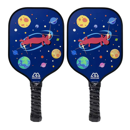 MOZKUIB Custom Pickleball Paddles USAPA Approved Carbon Fiber Surface Unibody Thermoformed Pickleball for Children & Adults
