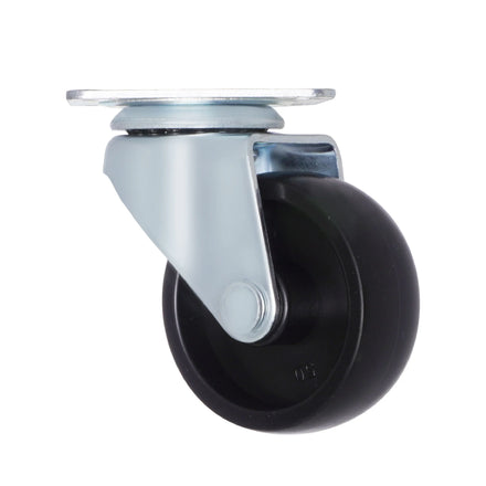 2 Inch Swivel Caster Wheel for Dining/Kitchen Top Plate Mounting Furniture Desk Cabinet