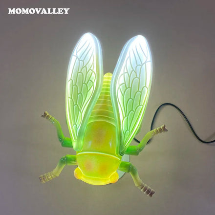 New Creative Products LED Glowing Insect Cigale Lawn Garden Festival Decorations Outdoor Christmas Light Decorations