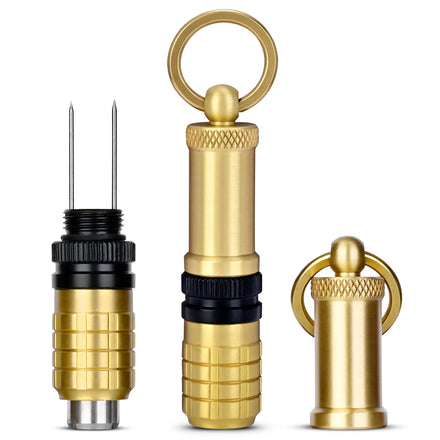 CIGARLOONG Retractable and Screw Out Punch Blades Cigar Hole Opener-Smoking Cigar Punch Accessories Portable
