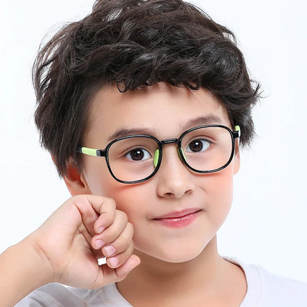 Kids Anti Blue TR90 Optical Frames Student Computer Anti-radiation Glasses
