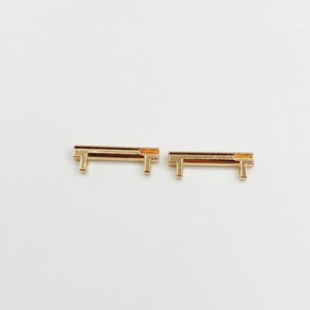 Universal 20mm 22mm to 12mm 14mm 16mm Zinc Alloy Quick Release Spring Bar Pin Smart Watch Band Connector Adapters