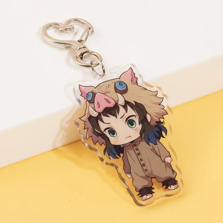 Animation Design Custom Acrylic Keychain Custom Comic Design Epoxy Resin Key Transparent Keychain Pendant
