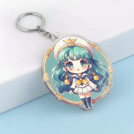 Custom Acrylic Keychain Making Acrylic Keychain and Glitter Epoxy Resin Holographic Keychain
