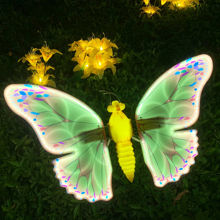 IP65 Dynamic Butterfly LED Motif Light for Home Festive Occasions for Christmas Holiday Lawntrans Dekoration