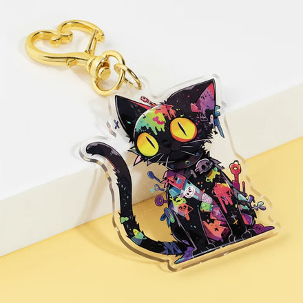 CustomAnimation Personalized Keychain Custom Design Small Quantity Acrylic Keychain Pendant