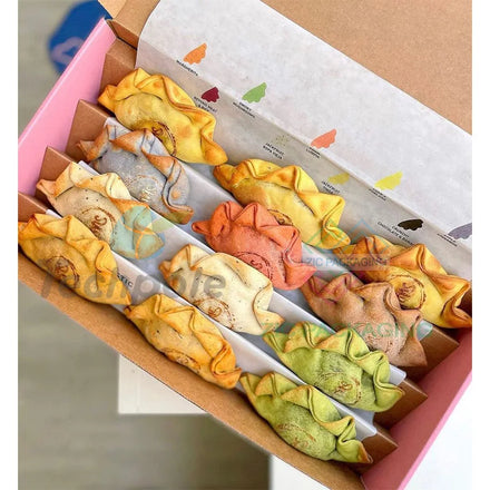 Custom Printed Food-Grade Empanadas Packaging Corrugated Cardboard Delivery Boxes for Empanadas