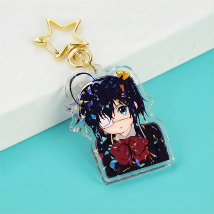 Custom Translucent Acrylic Keychain Design Your Own Acrylic Charm With Colorful Edges
