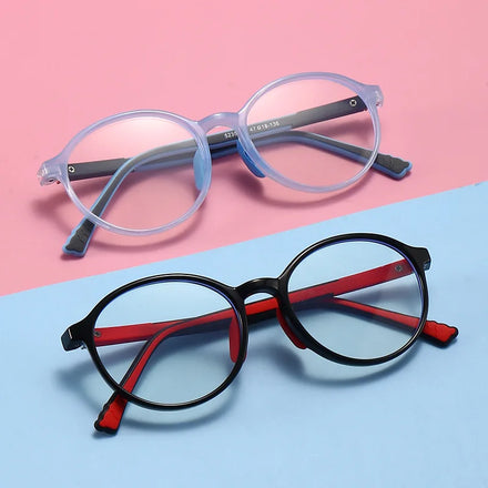 Children Comfortable TR90 Silicone Optical Kids Eyeglasses in Stock