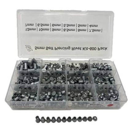 5.3mm Self Piercing Rivet Kit-600 Assorted Pieces OEM Package Available