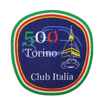 Personalized Club Badge Branded Logo Woven Patches for Clothing & Hats