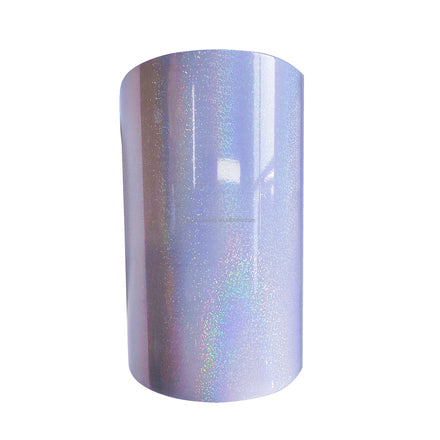 Holographic Glitter Adhesive Waterproof ID Card Laminate Film BOPP Photo Top A4 Cold Laminate Sheet Hologram Overlay Film