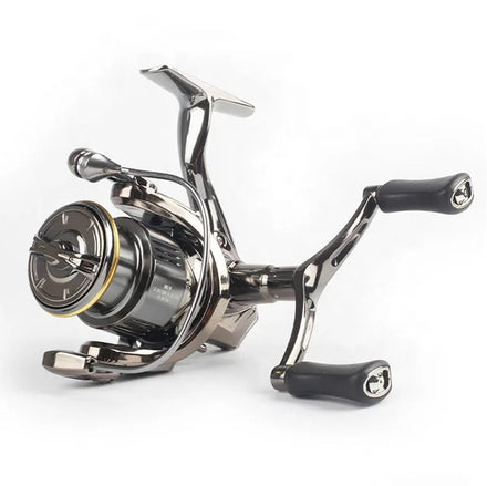 Factory Stock 5+1 Bearing Screw-in Metal Dual-arm Metal Spool Freshwater Fishing Reel for at the Lakeside