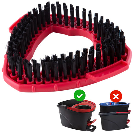 Viledar Shower Floor Scrubber Mop Brush Head Replacement for O-Cedar EasyWring Cleaning Brushes for Bathroom Kitchen Wall Tile