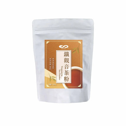 KEIFU Tieguanyin Oolong Tea Powder Commercial OEM HALAL/HACCP Certified Cryogenic Grinding Pearl Milk Tea Drinks Toppings Bag
