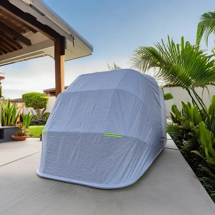 Retractable Foldable Car Shelter Portable Canopy Garage Tent Folding Carport Compact Car Garage