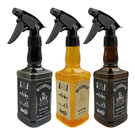 500ml ABS Plastic Fine Mist Hair Stylist Water Spray Container Barber Shop Special Refillable with Pump Sprayer Sealing Type